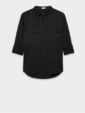 Aritzia Utility Shirt in Black